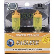 تصویر لامپ سه خار زرد عقاب H4 60/55W 