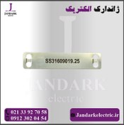 تصویر تگ کابل استنلس استیل 304 طول 90 میلیمتر عرض 15 میلیمتر 