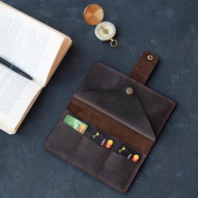 تصویر الگوی کیف پول چرم T206 