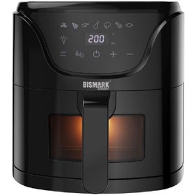 تصویر سرخ کن 5.5 لیتری بیسمارک مدل BM3601 bismark BM3601 air fryer