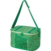 تصویر کیف سرد و گرم نگهدارنده طرح دار/سبز ایکیا 36x26x22 سانتی متر IKEA NÄBBFISK IKEA NÄBBFISK Cooling bag patterned/green 36x26x22 cm