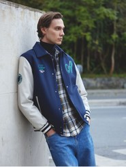 تصویر ژاکت مردانه آبی سرمه ای کوتون | 5WAM20022HW اورجینال 