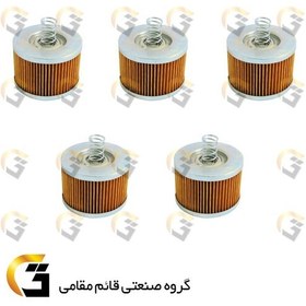 تصویر فیلتر روغن موتورسیکلت مناسب برای بوکسر،CF250،پالس LS135 ، NS150،160 بسته 5 عددی 