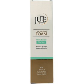 تصویر فوم شستشو صورت پوست چرب ژوت ا JUTE Face Washing Foam For OIly Skins 150 ml JUTE Face Washing Foam For OIly Skins 150 ml