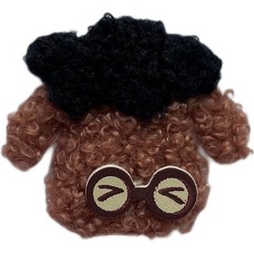 تصویر تکه دوزی کله بره عینکی 