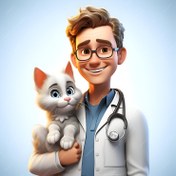 تصویر ویزیت دامپزشک در محل پکیج 12 ( فقط اطراف شهر تهران ) مناسب گربه ها 