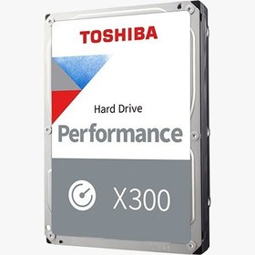 تصویر هارد اینترنال 6 ترابایت توشیبا مدل X300 Toshiba X300 6TB 7200RPM Gaming 3.5-inch Hard Drive