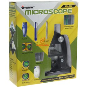 تصویر میکروسکوپ دانش آموزی 600X ا Medic Microscope MH-600 Medic Microscope MH-600