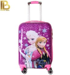 تصویر چمدان کودک طرح السا و آنا سایز ۲۰ اینچ 