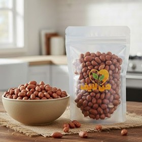 تصویر بادام زمینی ریز نیم کیلویی 