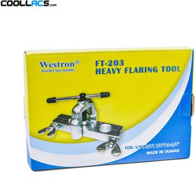 تصویر پرچ کن لوله وسترون مدل FT-203 با قابلیت پرچ از سایز 5/8 تا 1/8-1 اینچ FT-203