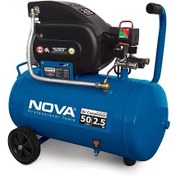 تصویر کمپرسور 50 لیتری نووا مدل NTA-9050 ا Nova NTA-9050 Air Compressor Nova NTA-9050 Air Compressor