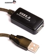 تصویر کابل افزایش USB برددار پی نت به طول 25 متر 