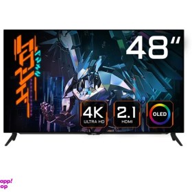 تصویر مانیتور گیمینگ گیگابایت AORUS FO48U-EK سایز ۴۸ اینچ OLED ۱۲۰ هرتز 