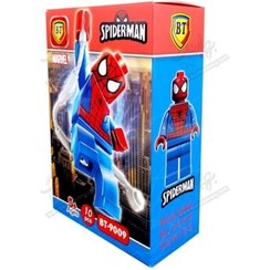 تصویر بسته لگو 10 تکه bt شخصیت مرد عنکبوتی 9009 spider man 