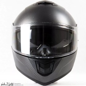 تصویر کلاه کاسکت رادین مدل Carbonix کد 1948 سایز ۵۸-۶۲ عینک دار فک متحرک 