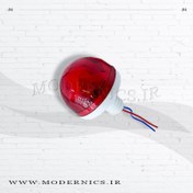 تصویر لامپ ال ای دی لاس وگاسی 12 ولت مدل منشوری رنگ قرمز Las Vegas LED lamp 12V prismatic model red color