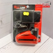 تصویر قفل دیسک موتور سیکلت ردلاین کد re490 