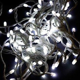 تصویر ریسه 100 لامپ سوزنی مهتابی 8٫8 متری ا LED Niddle Decorative Lights LED Niddle Decorative Lights