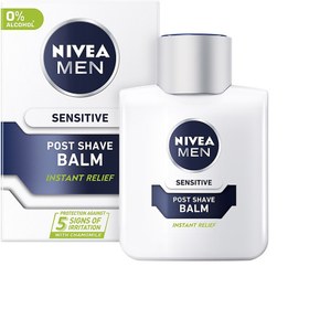 تصویر افترشیو نیوآ (Nivea) مدل Sensitive حجم 100 میلی‌لیتر بعد از اصلاح