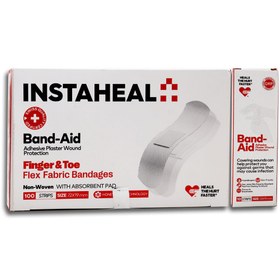 تصویر چسب زخم 100 عددی اینستاهیل 100 Instahil bandages