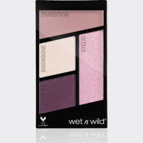 تصویر پالت سایه 4 رنگ کالر آیکون وت اند وایلد مدل Wet n Wild color icon Eye shadow Quad 