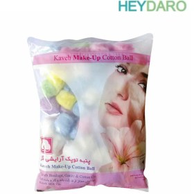 تصویر پنبه توپک آرایشی گل 