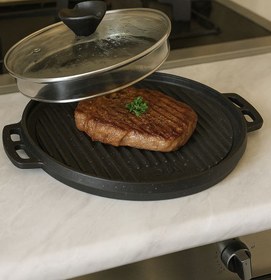 تصویر تابه گریل چدن 