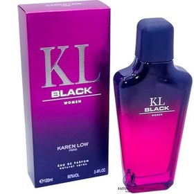 تصویر ادوپرفیوم عطر KL BLACK KAREN LOW 