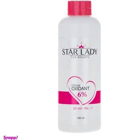 تصویر کرم اکسیدان استار لیدی (Star Lady) شماره 1 شش درصدی حجم 180 میلی‌ لیتر 