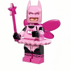 تصویر مینی فیگور بتمن صورتی سایز ۵ سانتیمتر 