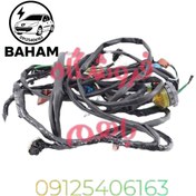 تصویر سیم کشی چراغ های جلو و فن پارس کد 0748 دناکو | دسته سیم چراغ های جلو و فن 2024-0748 