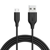 تصویر کابل شارژ و انتقال داده میکرو یو اس بی انکر Anker A8133H12 PowerLine 1.8m USB To MicroUSB Cable 