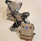 تصویر کالسکه تشک دار و کیف ارابه 