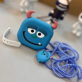 تصویر محافظ کابل و شارژر سامسونگ مدل سیلیکونی مناسب برای آیفون 