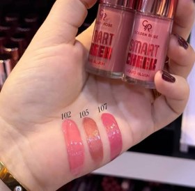 تصویر رژگونه مایع اسمارت گلدن رز - رنگ 07 