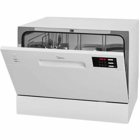 تصویر ماشین ظرفشویی رومیزی مدیا مدل Midea MCFD55320w Dishwasher Midea MCFD55320W