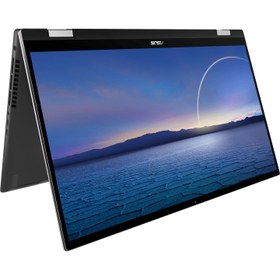 تصویر لپ تاپ 14.2 اینچی ایسوس مدل Zenbook UX562 Touch X 360 با پردازنده Core i7 10510U رم 16GB حافظه داخلی 128SSD + 1TB HDD گرافیک Intel UHD 620 صفحه لمسی با قابلیت گردش 360 درجه 