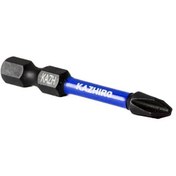 تصویر نوک پیچ گوشتی 50mm چهارسو فسفاته منگنز KAZHIRO ژاپن 