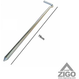 تصویر میخ سر کج دانانیک مدل MK119 Dananik model MK119 nail