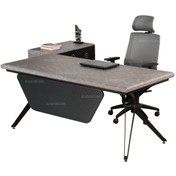 تصویر میز مدیریتی پنل ذوزنقه کد 504 