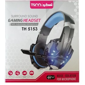 تصویر هدست با سیم تسکو مدل TH 5153 TSCO TH 5153 Wired Headset