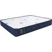 تصویر تشک نفیس مدل طبی فنری نیلوفر A دونفره سایز 200x180 سانتی متر nafis mattress