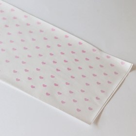 تصویر کاغذ پوستی قلب صورتی 