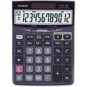 تصویر ماشین حساب مدل DJ-120D کاسیو ا Casio DJ-120D calculator Casio DJ-120D calculator