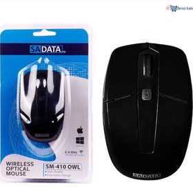 تصویر ماوس بی‌سیم سادیتا مدل SM-410 OWL Sadata SM-410 OWL Wireless Optical Mouse