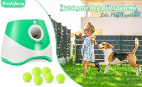 تصویر توپ انداز سگ WEUYUY Automatic Dog Ball Launcher 