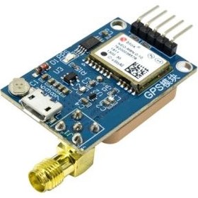 تصویر ماژول GPS NEO-7N با سوکت SMA 