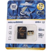 تصویر کارت حافظه ویکومن مدل 600X ظرفیت ۳۲ گیگابایت کلاس ۱۰ UHS-I U3 با سرعت ۹۰MBps 