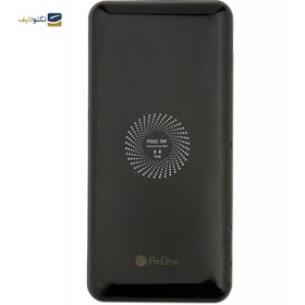 تصویر پاوربانک پرووان مدل PPB5203W ظرفیت 20000 میلی آمپر ساعت - مشکی POWER BANK : PROONE 20000 PPB5203 BLACK